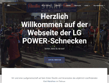 Tablet Screenshot of kiel-marathon.de